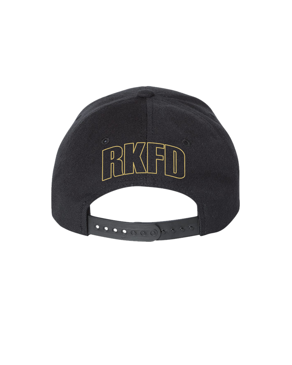RKFD Champs Flatbill Snapback (Black)