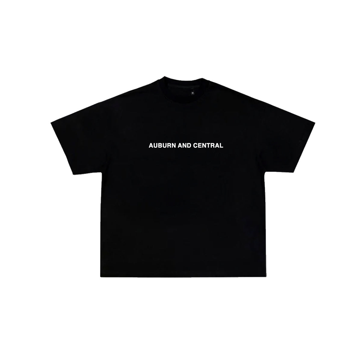 Auburn and Central Tee (Black)