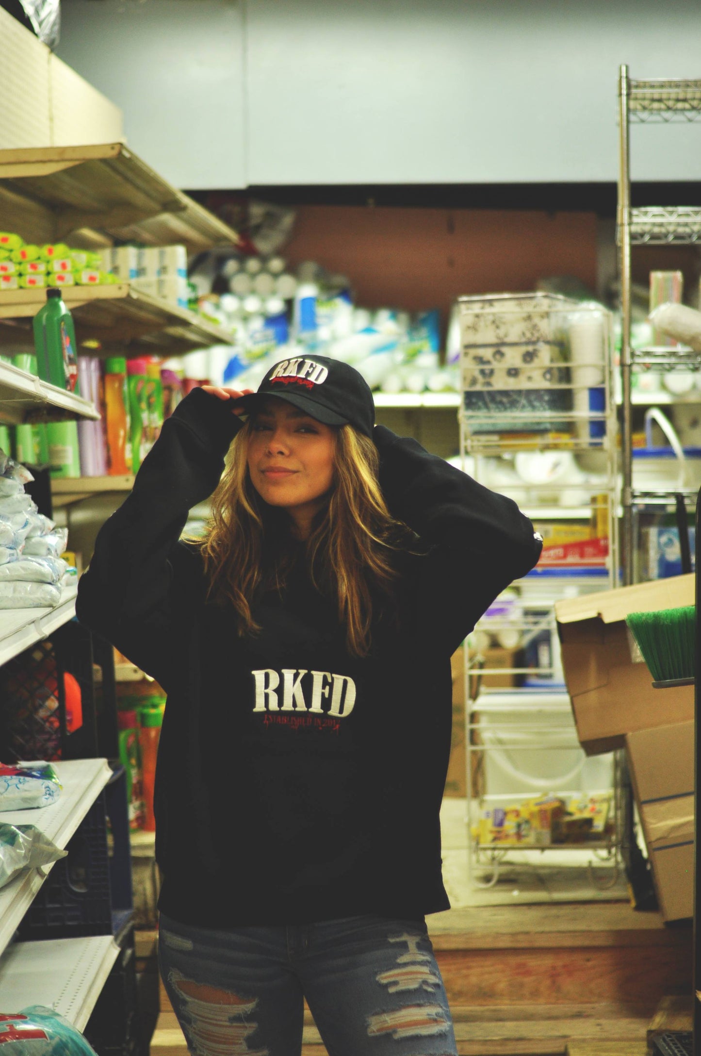 6 Year Dad Cap (Black)