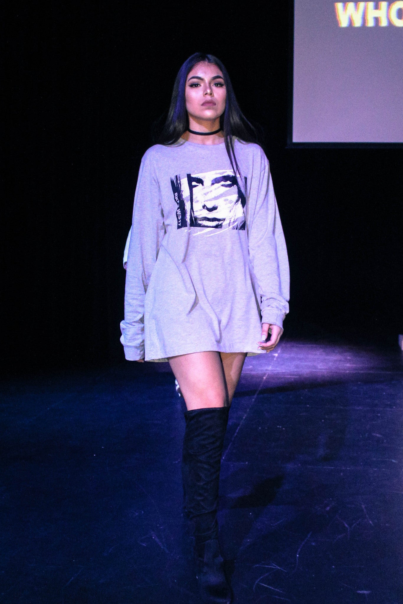 Grey Cara Long Sleeve