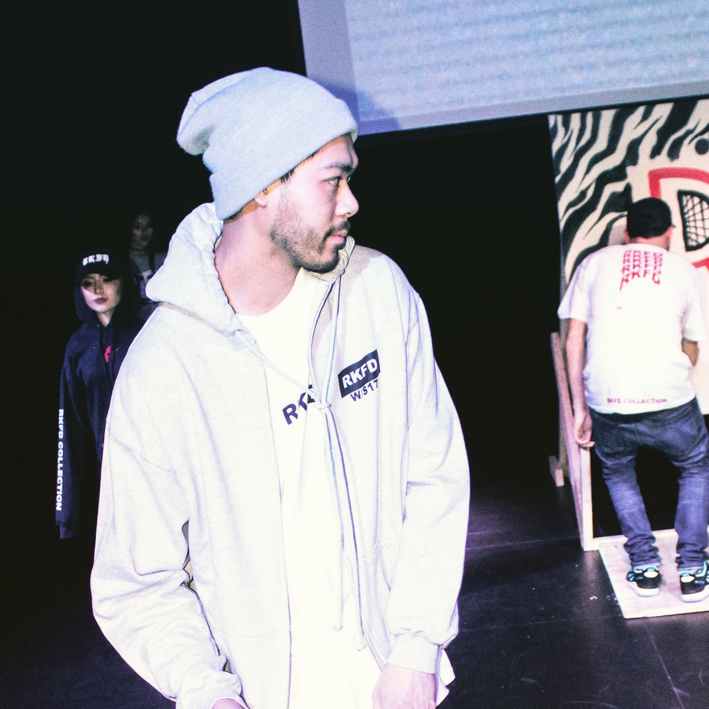 Grey Zip-Up Hoodie