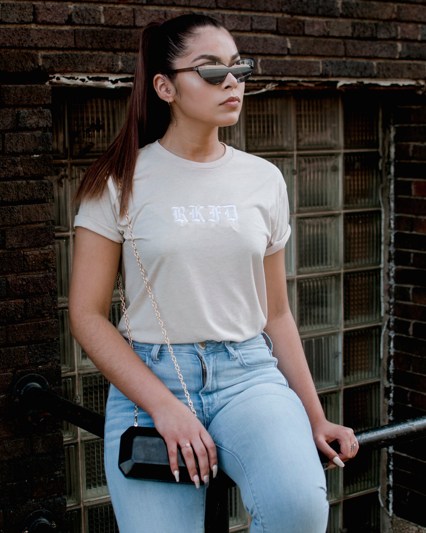Drip Tee (Cream)