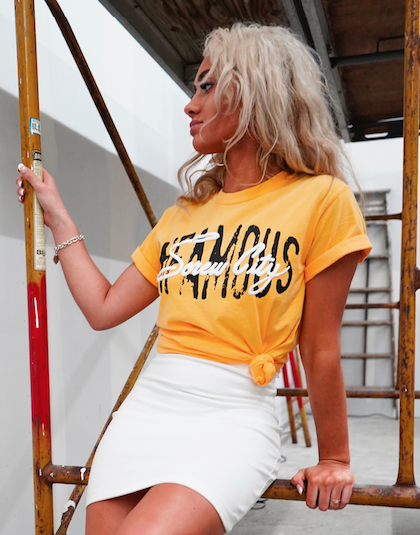 Infamous Screw City Tee (Yellow)
