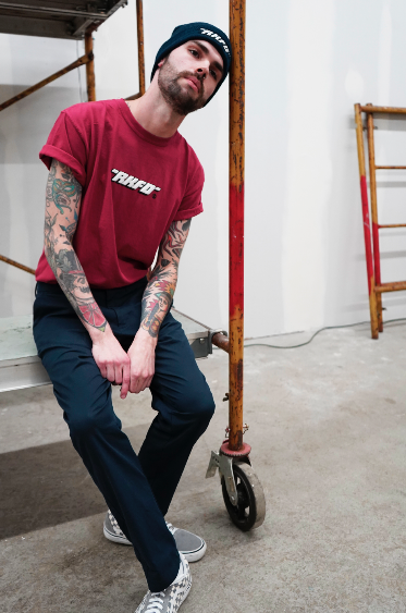 Screw City Tee (Faded Red)