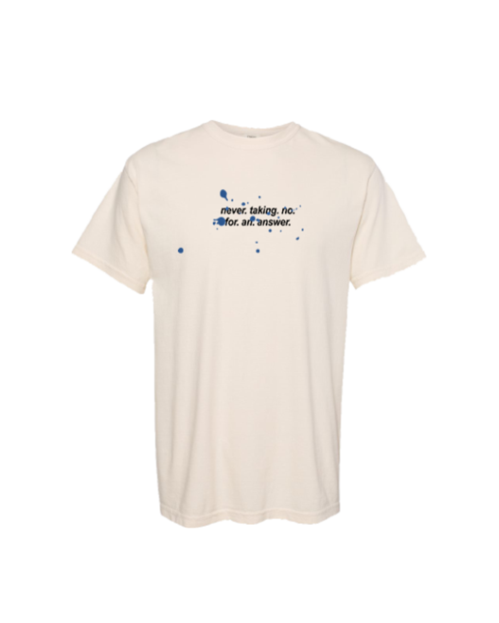 Splatter tee (Ivory)